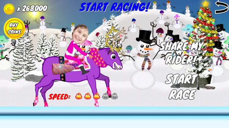 Santas Reindeer Race screenshot-3