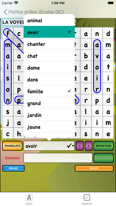 Word Search & Definition (DX) screenshot 4