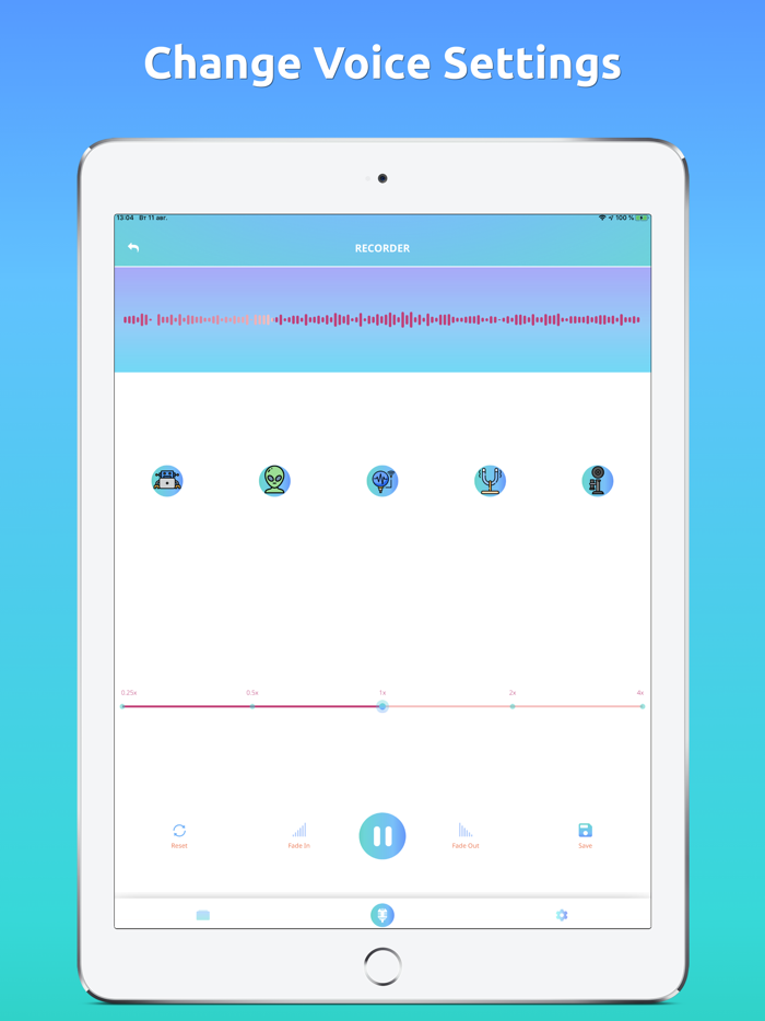 Voice Record  Changer App