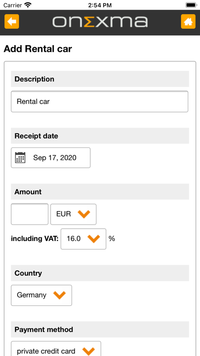 How to cancel & delete Mobile Expense Reports from iphone & ipad 3