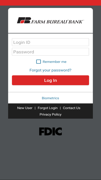 How to cancel & delete Farm Bureau Bank-FBBmobile from iphone & ipad 1