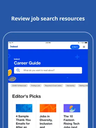 Captura de Pantalla 3 Indeed: Búsqueda de empleo iphone