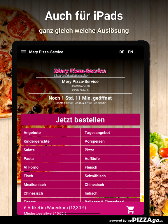 Mery Pizza-Service Salach screenshot 7