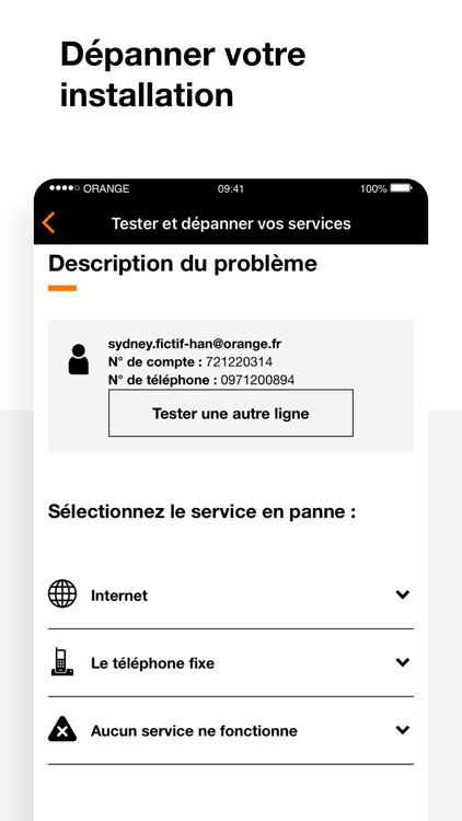 Orange Pro, espace client pro screenshot-6