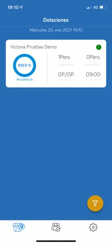 Captura de Pantalla 1 GeoVictoria Supervisor iphone