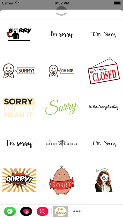 Say Sorry With Stickers
