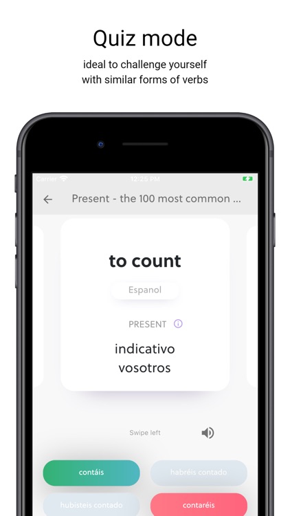 Spanish Verb Trainer screenshot-4