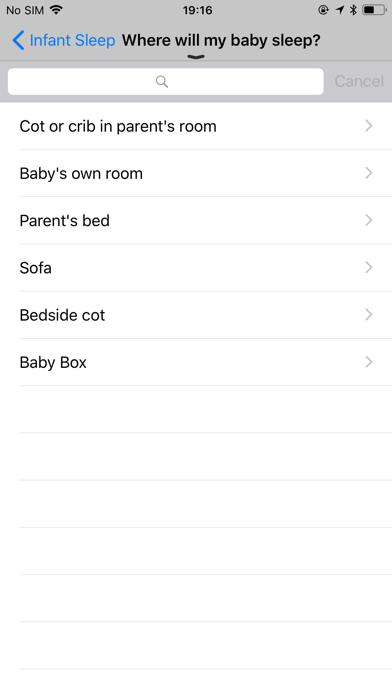 How to cancel & delete Infant Sleep Info from iphone & ipad 2