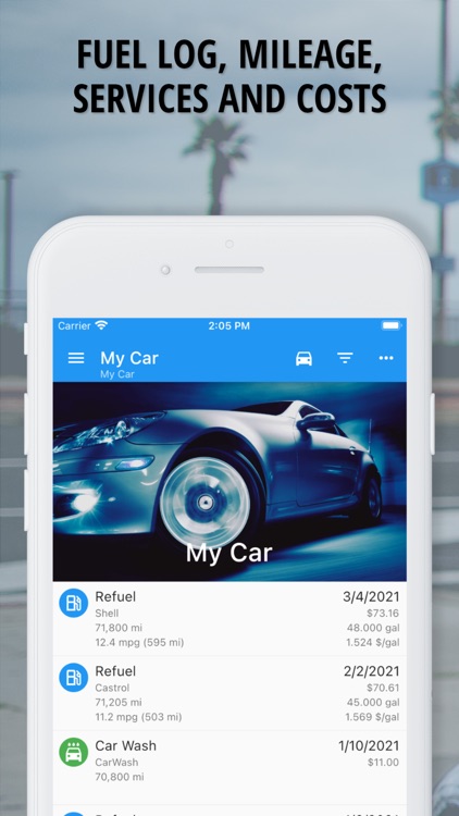 My Car - Vehicle Manager screenshot-0