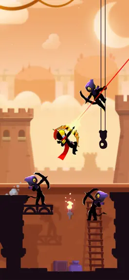 Game screenshot Stick Heroes: Arrow Master apk