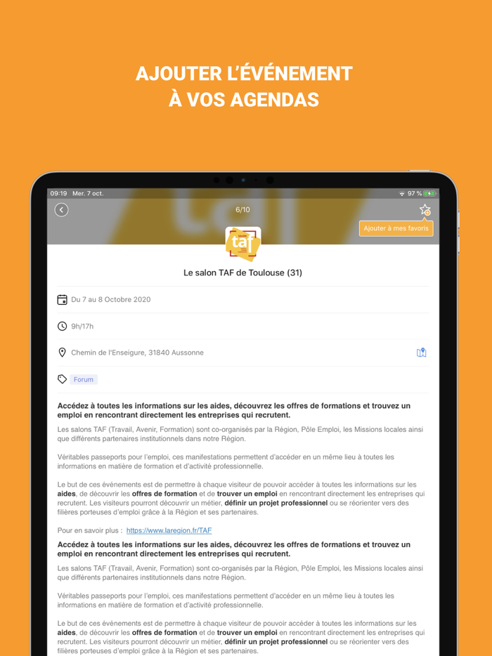 Événements - Pôle emploi