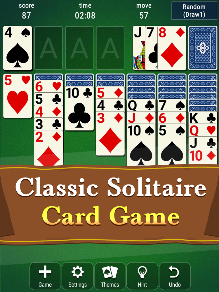 Classic Solitaire Patience App for iPhone Free Download Classic