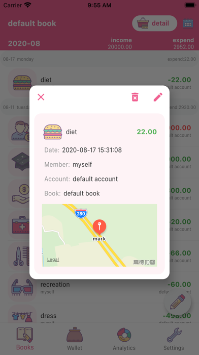 Money+ Cute Expense Tracker screenshot 4