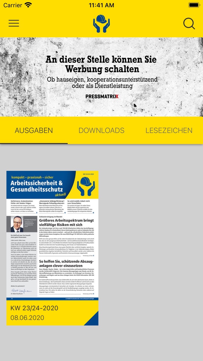 Arbeitssicherheit aktuell