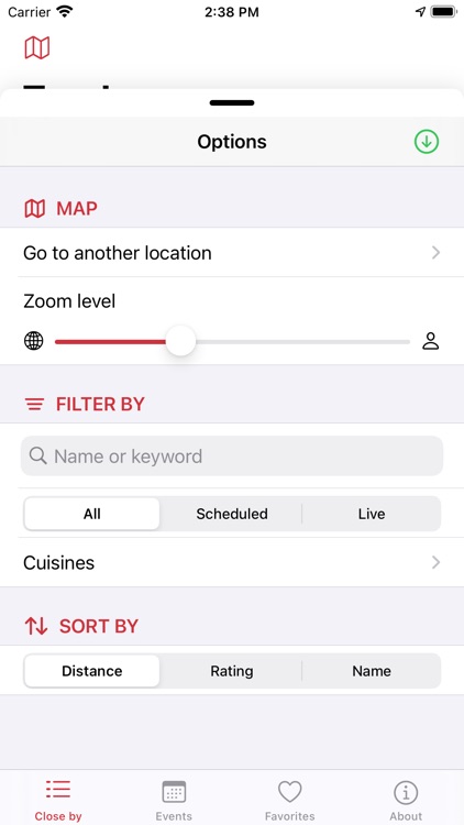 mFood™ - Food Truck Finder App