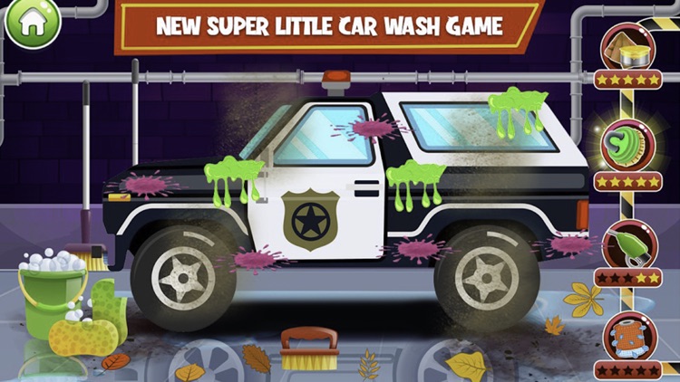 Super Little Car Wash Game