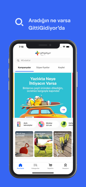 GittiGidiyor: Alışveriş Sitesi(圖1)-速報App