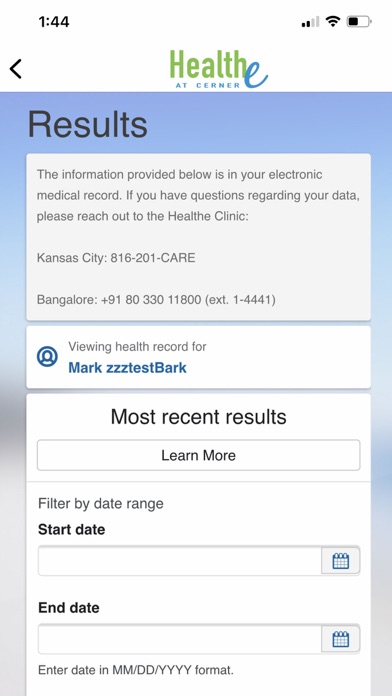 Healthe At Cerner screenshot 4