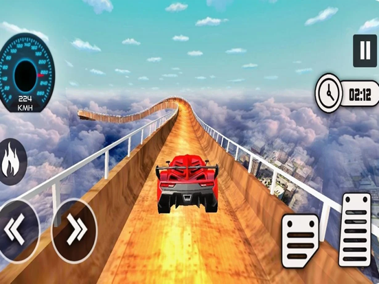 Mega Ramp Prado Car Stunt Race screenshot 2