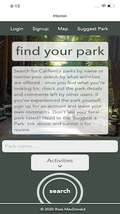 Find Your Park CA