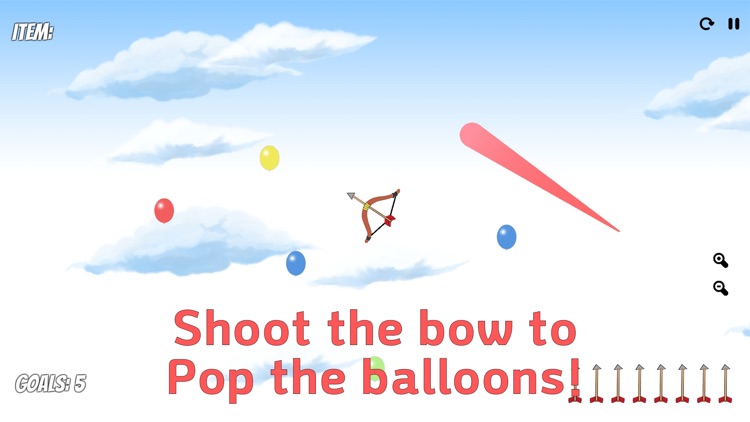 Pop Balloons with bow