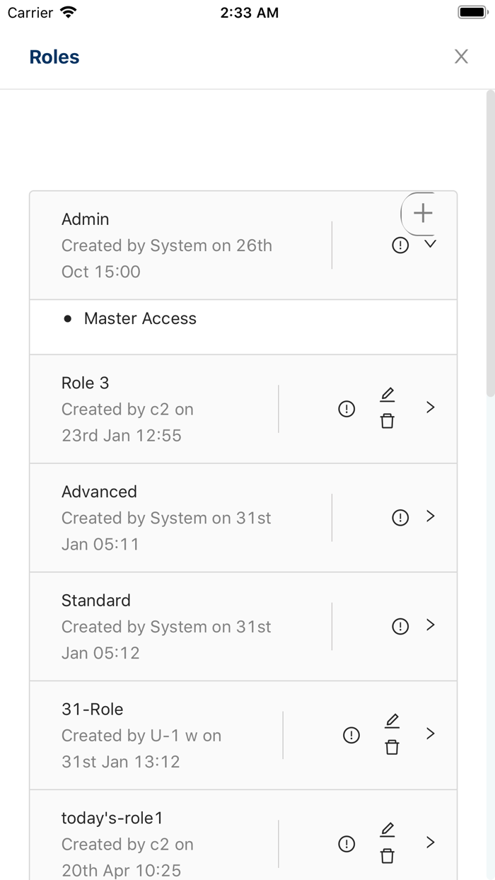 Datoms for Delivery Tracking