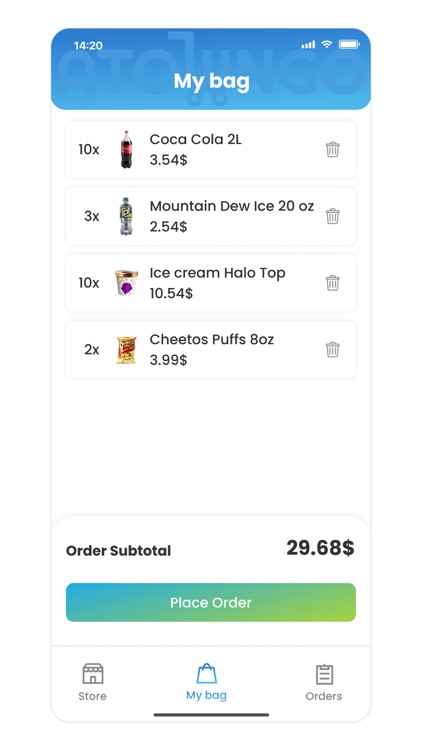Atowngo: Drink & Food Delivery screenshot-3