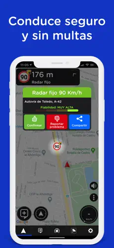 Screenshot 3 Radarbot Pro: Detector Radares iphone