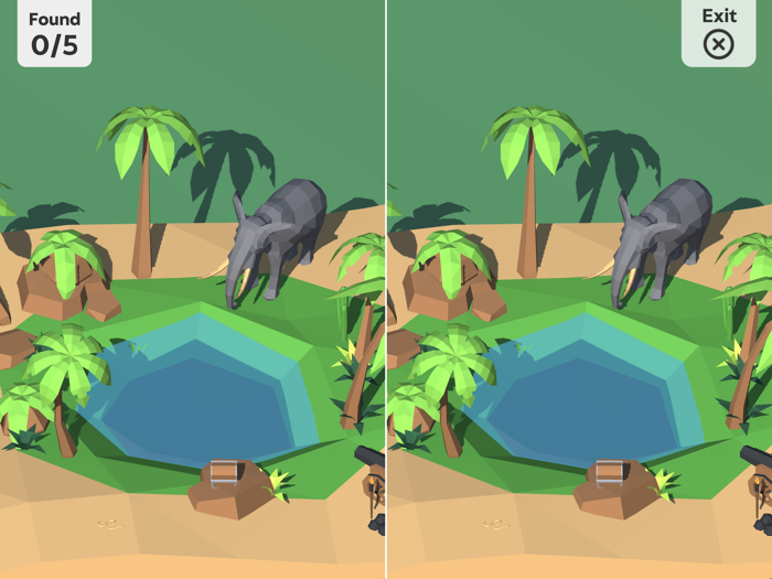 Find The Differences - 3D