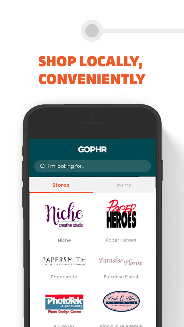 GOPHR Local Stores Delivered
