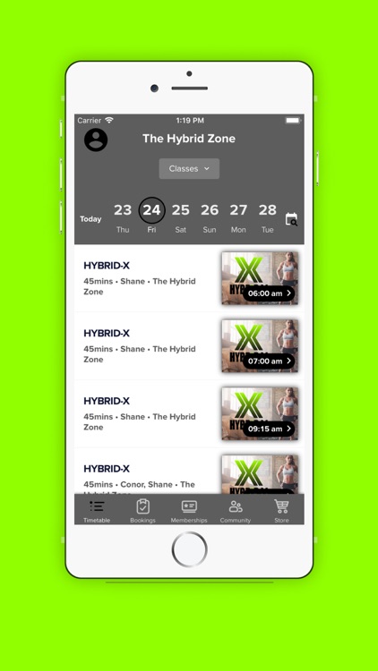 The Hybrid Zone App screenshot-3