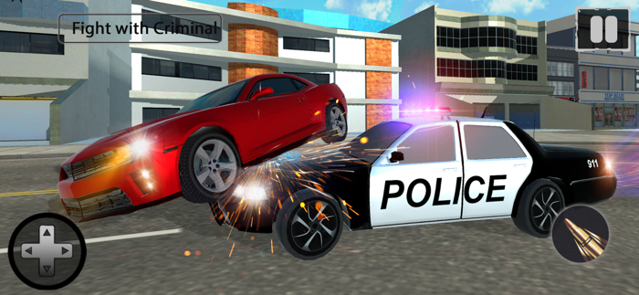 Police Car Simulator Gang War