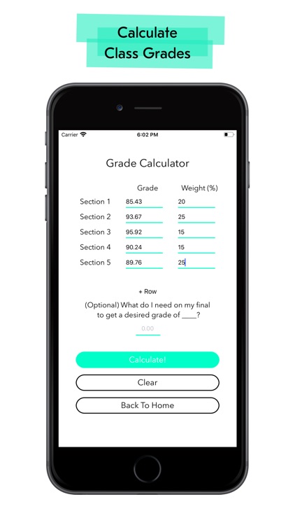 Grade/GPA Calculator