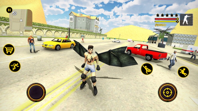 Flying Falcon hero Simulator screenshot-4