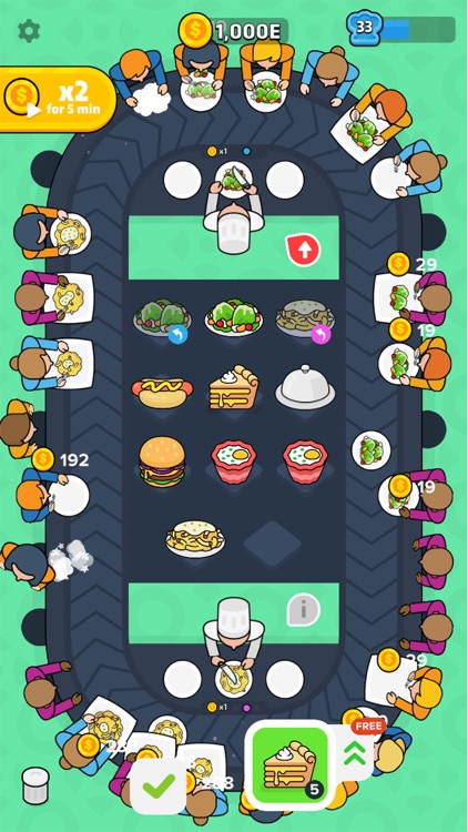 Merge Food Tycoon!