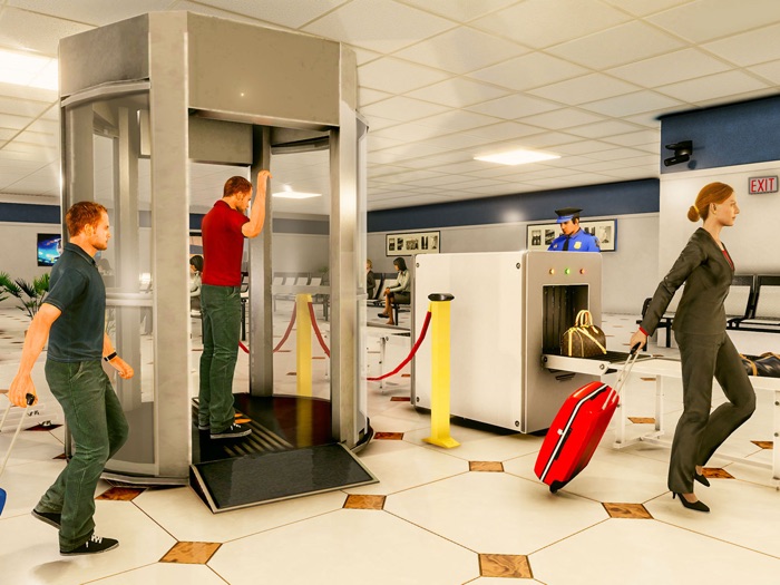 нас край дозор Airport сила