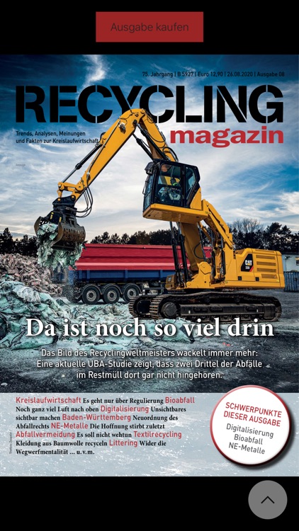 RECYCLING magazin App