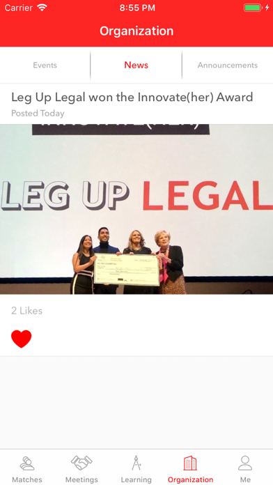 Leg Up Legal screenshot 3
