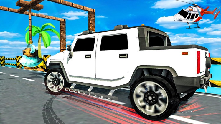 Prado Car Stunts Mega Ramp SUV screenshot-3