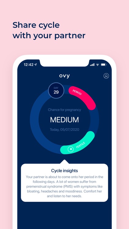 Ovy Cycle & Fertility Tracker‬ screenshot-4