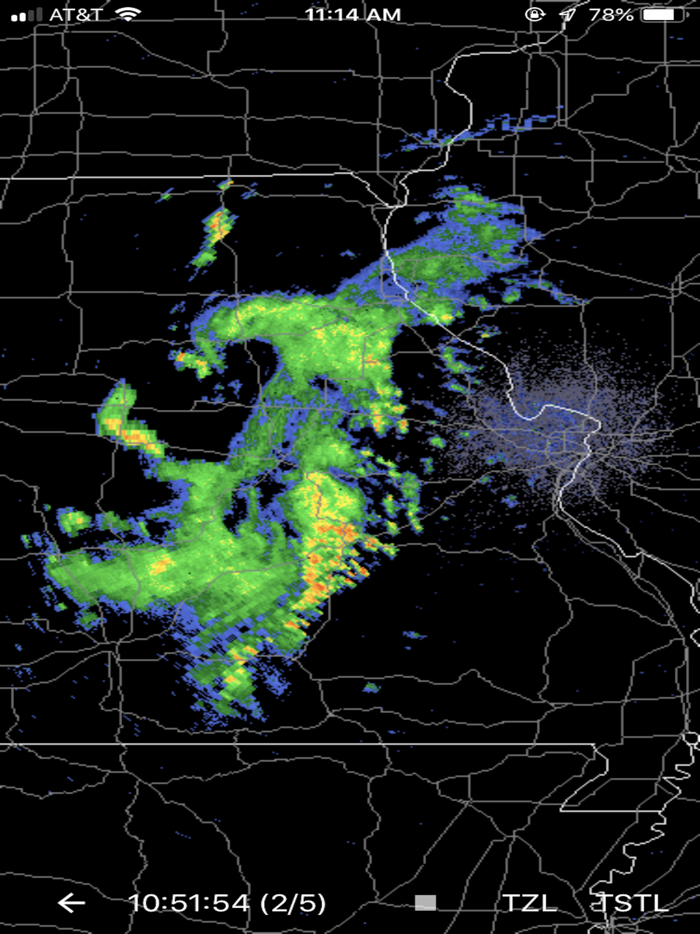 NOAA Weather Radar  Forecast