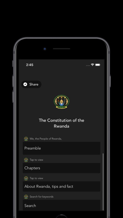 The Constitution of Rwanda screenshot-3
