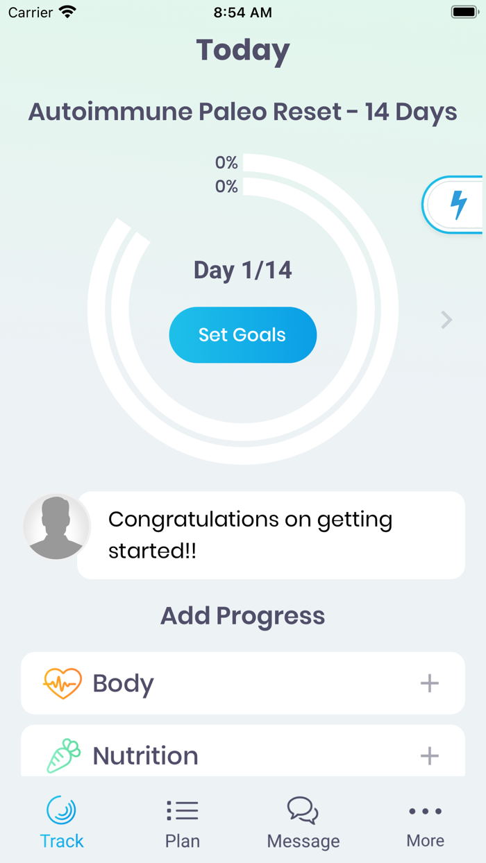 Athlete Nutrition Coach