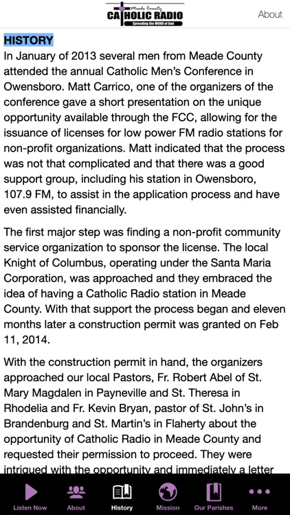 Meade County Catholic Radio