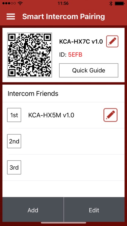 Intercom Utility for KENWOOD