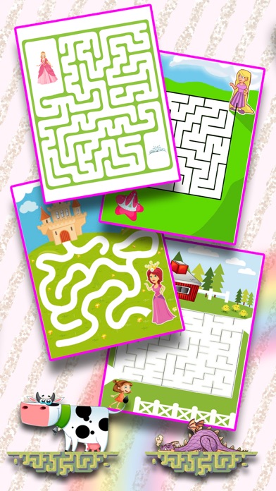 How to cancel & delete Rapunzel Mazes games - Princesses & farm animals from iphone & ipad 3