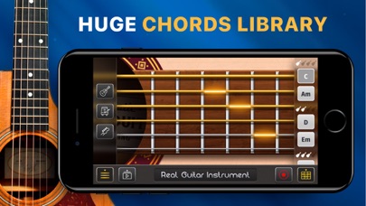 How to cancel & delete Real Guitar Instrument from iphone & ipad 1