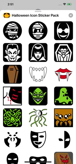 Game screenshot Halloween Icon Sticker Pack hack