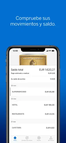 Screenshot 2 Amex España iphone