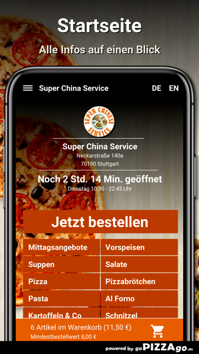 Super China Service Stuttgart screenshot 2